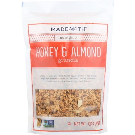 Made With Honey & Almond Granola, 11 Oz (Pack Of 6)