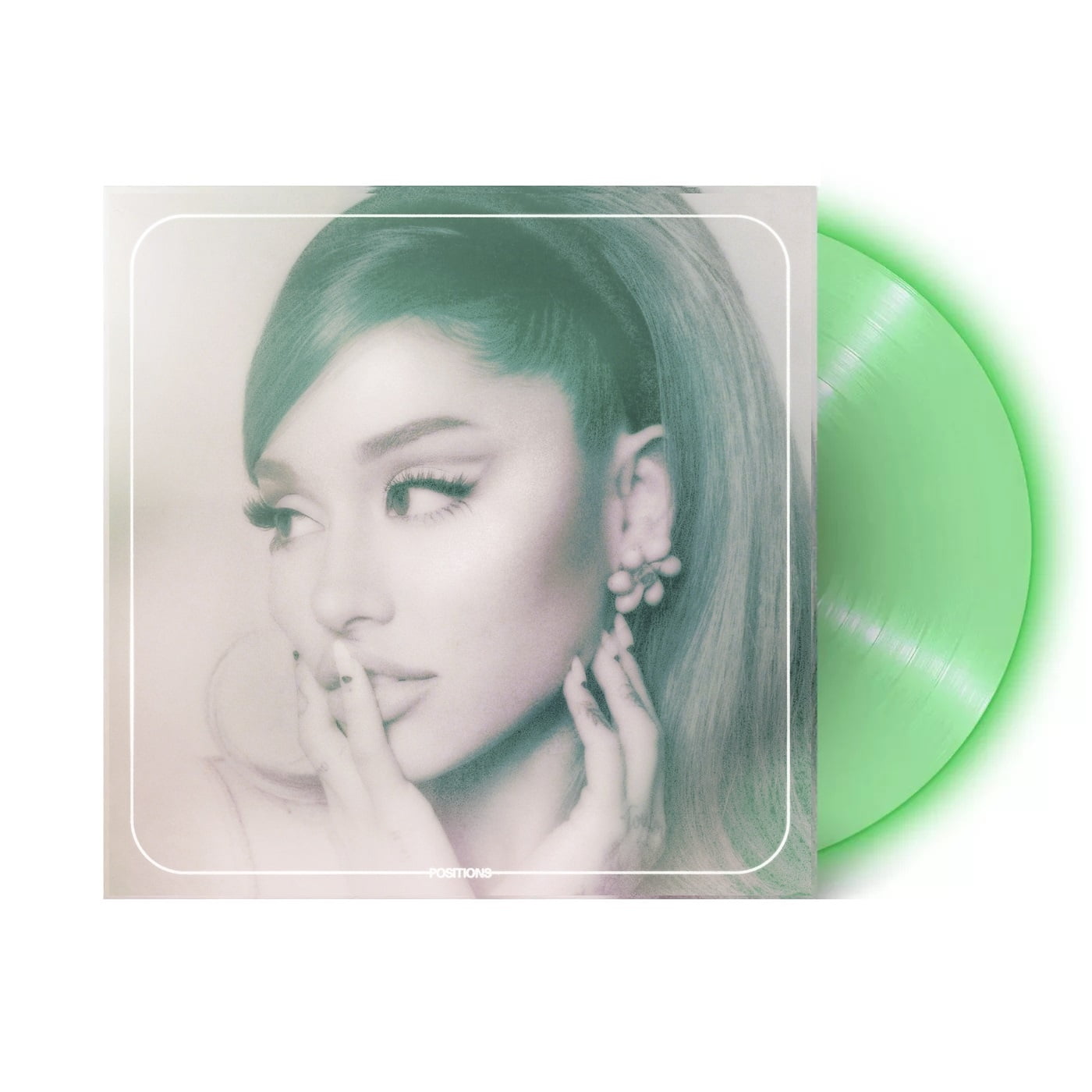 Ariana Grande - Positions - Exclusive Glow in The Dark Green