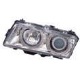 thumbnail image 4 of For BMW 7 740I,740IL 1995-1998 Headlight Assembly Projector Chrome w/Angel Eyes Pair Driver and Passenger Side Chrome | BM2505100, 4 of 5
