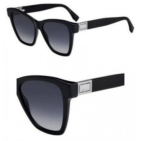 Sunglasses Fendi Ff 289 /S 0807 Black / 9O dark gray gradient lens