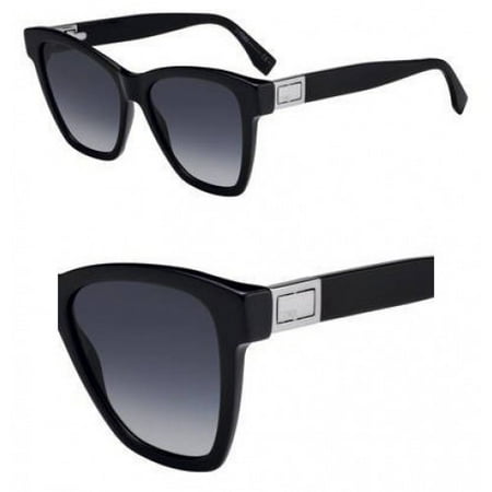 Gradiant Lens - Sunglasses Fendi Ff 289 /S 0807 Black / 9O dark gray gradient lens