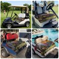thumbnail image 6 of Golf Cart Seat Covers for 2 Seater,Country Forest Microfiber Cart Seat Towel Blanket,Fall Farmhouse Trees Cabin Nature Scenery Absorbent NonSlip Bench Seats Protector for Golf Course 51"x31", 6 of 9