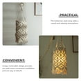 thumbnail image 4 of Abat-jour en Macramé Cache-Lampe Suspendu Style Bohème Abat-Jour Cache-Lumière, 4 of 8