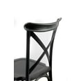 thumbnail image 3 of Outdoor Bar Stool Crossback 30" - Set of 4 - Milan, 3 of 9