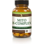 Mito B Complex - Vegan Mito B Complex with 5-MTHF and Adeno B12 - 60 Servings - by Suzy Cohen, RPh