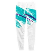 Jazzy 90s Paper Cup Graphic Jogger Pants | Unisex, Up to 2XL