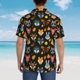 thumbnail image 6 of Goofa Forest Animal Faces Hawaiian Shirt for Men, Unisex Summer Beach Casual Short Sleeve Button Down Shirts,Aloha Tropical Floral print shirt-XX-Large, 6 of 9