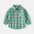 thumbnail image 2 of Vedolay Boys Shirts Baby Girls' Long Sleeve T-Shirt Puff Sleeve Tops Green,120, 2 of 4