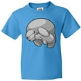 thumbnail image 3 of Inktastic Cute Manatee Family Youth T-Shirt, 3 of 5