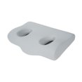 thumbnail image 3 of Almohada para perforaciones orejas, ideal para usar con auriculares y pendientes. Transpirable, ergonómica, para dormitorio y hogar. Cojín cervical Gris claro, 3 of 8