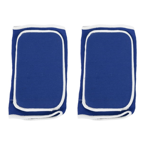 Rodilleras protectoras para niños, rodilleras acolchadas con esponja para voleibol, fútbol, baile, color azul
