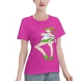thumbnail image 2 of T-Shirt Basique à Manches Courtes pour Femmes Sailor Moon Makoto Kino, 2 of 6