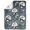 thumbnail image 2 of The Nightmare Before Christmas Silk Touch Fleece Throw, 2 of 6