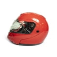 thumbnail image 3 of Casco motocicleta abatible Kinlley K301 Talla XL negro rojo, 3 of 5