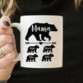 thumbnail image 4 of Mama Bear Mug - Unique Coffee Cup for Mom Wife, Funny Happy Birthday Gifts for Women, Cute Custom Mothers Day Mugs for Best Friend, Up to 6 Cubs, 4 of 5