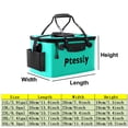 thumbnail image 6 of 23L#6gal Portable EVA fishing bag, foldable fishing bucket, live fish box, camping water container, fishing gear storage bag, pump free multifunctional folding fish bucket, 6 of 6