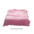 thumbnail image 3 of Hvmvliv Summer Blanket 39x59in Fleece Cooling Blanket - Soft Comfy Cooling Quilt for Hot Sleepers Lightweight Ice Comforter for All Seasons Pink, 3 of 8