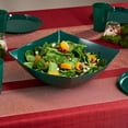 thumbnail image 4 of PLASTICPRO 128 Oz Disposable Serving Bowls Red Green Plastic Square Snack Bowls, 4-Pack, 4 of 8