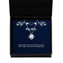 Happy birthday to the person who has always been there to,! Love Knot Silver Necklace, Wife Jewelry, Brilliant Gifts For Wife, Gift ideas for wife, Unique gifts for wife, Gifts for wife who has