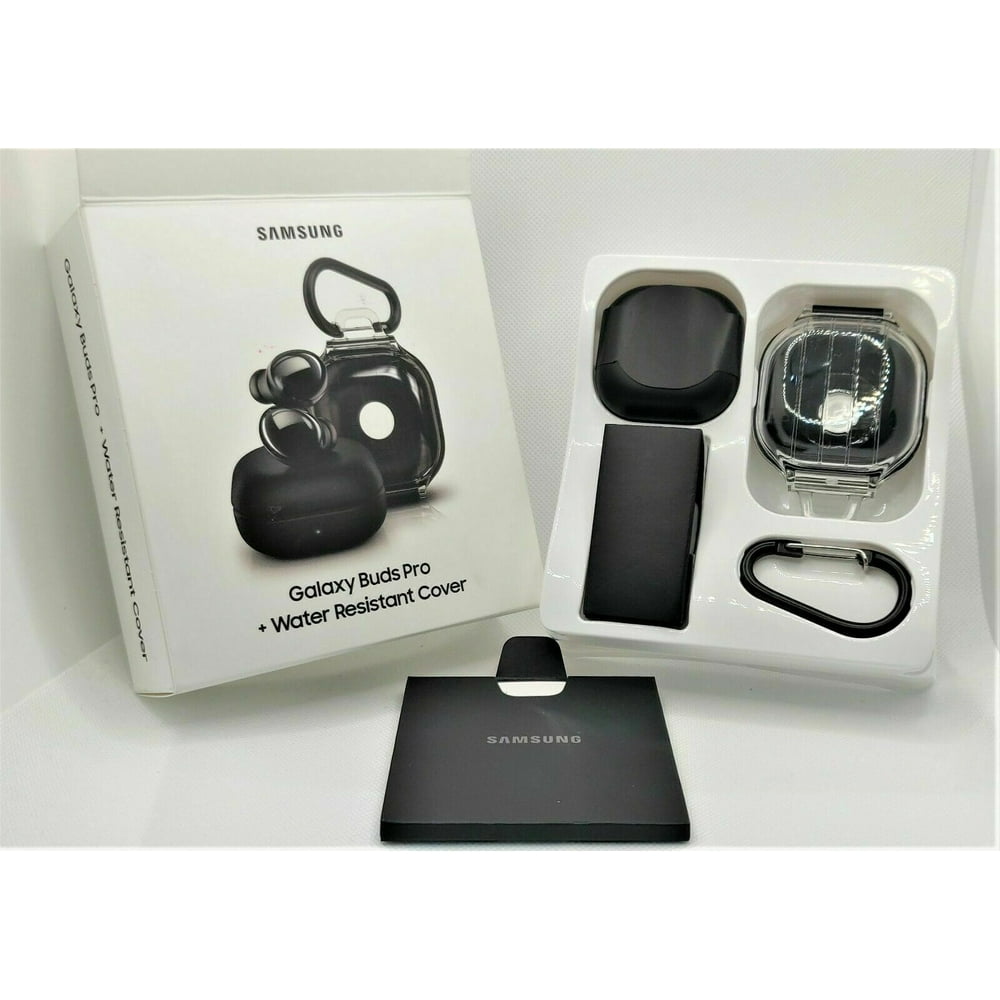 Samsung Galaxy Buds Pro + Water Resistant Cover (Refurbished / Open Box) SMR190NZKCXAR Black