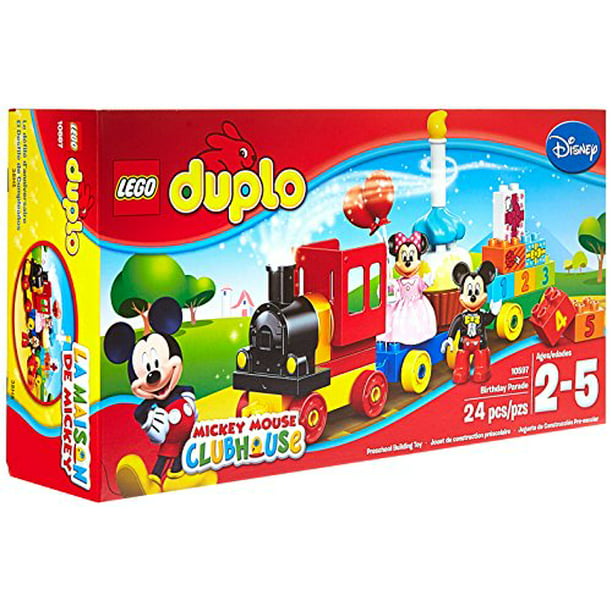 Meter hun Startpunt LEGO DUPLO Brand Disney 10597 Mickey and Minnie Birthday Parade Building  Kit - Walmart.com