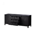 thumbnail image 4 of Lexora Home Marsyas 80" Vanity Cabinet in Brown, 4 of 8