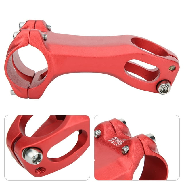 Bike Stem, Bicycle Handlebar Stem Riser Negative Angle Rod Aluminium Alloy Bike Stem Stem for Mountain Bike Road Bike BMX