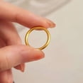 thumbnail image 4 of DESIGNICE Gold Rings for Women,Skin-Conforming Dainty Rings for Women,Sturdy Construction Tarnish Free Gold Rings,Gold2 Plated, 4 of 4