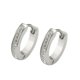 thumbnail image 1 of Arracadas Chicas P/ niña adulto Swarovski Oro Blanco 14K Lam blanco Unitalla, 1 of 4