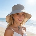 thumbnail image 4 of Sun Hat Outdoor Wide Brimmed Sun Protection Hat Windproof Fisherman Hat Breathable Sun Hat Travel Leisure Hat Spring And Summer Sunscreen Hat, 4 of 6