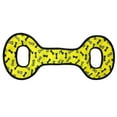 thumbnail image 2 of Tuffy No Stuff Ultimate Tug-O-War Yellow Squeaky Durable Plush Dog Toy, 2 of 8