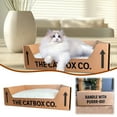 thumbnail image 1 of Universal Cat Pet Mat For All Seasons Kraft Paper + Polyester Mat Combination Removable And Washable Cat Bed Warm In Winter And Breathable In Summer Wear Resista, 1 of 8