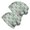 Gray Christmas Santa and Reindeer Pattern, variant on Gray Christmas Snowman Pattern 2 Pack Slouchy Beanie Hat, Outdoor Running Hat with Stretchy Fabric & Soft Texture, Lightweight Flexible Gifts for Birthday Christmas Thanksgiving