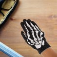 thumbnail image 4 of JUNWELL Anti-impact Gloves Skeleton Biker Skull Bone Halloween Hand Cycling Clothing Man, 4 of 6