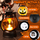 thumbnail image 3 of Lámpara de calabaza de Halloween, para decoración de patio al aire libre, fiesta de fantasmas de Halloween (3 piezas), 3 of 5