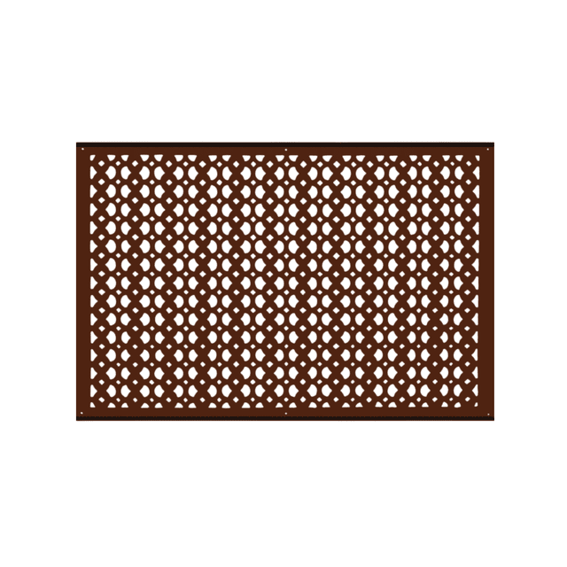 Air Return Grill 20" X 30" with holes & screws, faceplate 21" x 32". Decorative cast aluminum HVAC vent cover, powder-coated, repaintable, Tudor Mushroom design (VR100).