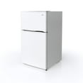 thumbnail image 4 of Midea 3.1 Cu Ft E-Star Two Door Compact Refrigerator, White, 4 of 5