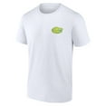 thumbnail image 2 of Men's  White Florida Gators High Hurdles T-Shirt, 2 of 3