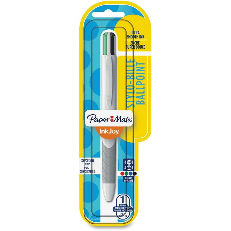 Paper Mate InkJoy Quatro Retractable Ballpoint Pen 1mm Business Colors  1945903