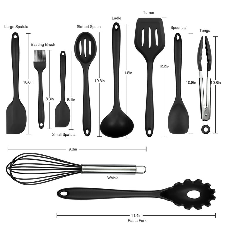 13 Pieces Kitchen Utensils Set, Kitchen Tools Set with Utensil Holder ASA