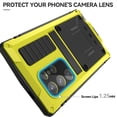 thumbnail image 2 of ELEHOLD for Samsung Galaxy S24 Ultra Case,Outdoor Sports Military Heavy Duty Full Body Cover with Built in Screen Protector Hidden Kickstand Shockproof Dustproof Case for Samsung S24 Ultra,Yellow, 2 of 9