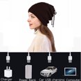thumbnail image 6 of Fesfesfes USB Heated Knitted Hat And Neck Gaiter Set Winter Warm Heat Up Hat Dual Purpose Scarf Heating Circle Loop Scarf For Men And Women, 6 of 7
