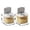 Clear - S, variant on Airtight Food Storage Container with Flip Lid BPA-Free Pantry Organizer Canister for Flour Cereal Coffee & Baking Supplies Kitchen Dry Food Storage Jar Clear - S
