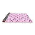 thumbnail image 2 of Ahgly Company Indoor Rectangle Solid Pink Modern Area Rugs, 4' x 6', 2 of 4