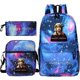 thumbnail image 1 of Set de mochilas escolares Sweet Tooths con estampado de anime, 3 unidades, 1 of 1