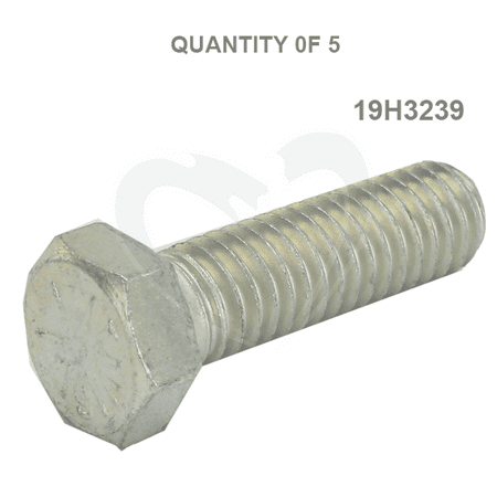 

John Deere Original Equipment Cap Screw #19H3239 (5-Pack)