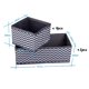 thumbnail image 3 of Juego de 6 piezas Organizador de cajones de tocador, Contenedores de almacenamiento de armario Cubos de almacenamiento de tela Contenedores de cajones plegables para ropa interior, sostenes, calcetines, corbatas, bufandas, bragas Vhermosa 2035239-2, 3 of 8
