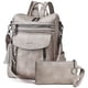 thumbnail image 1 of Mochila Shrie Fashion de piel para mujer, color negro, 1 of 6