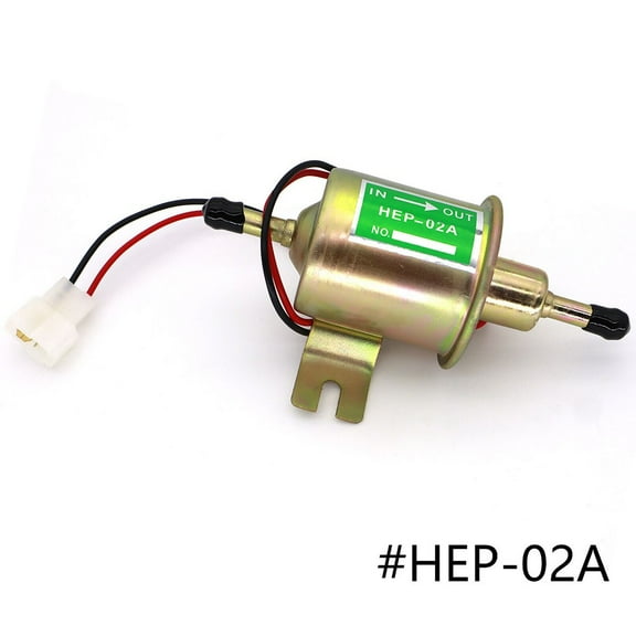 12V Fuel Pump HEP-02A Electric Gas Diesel Inline Low Pressure 4-7 PSI