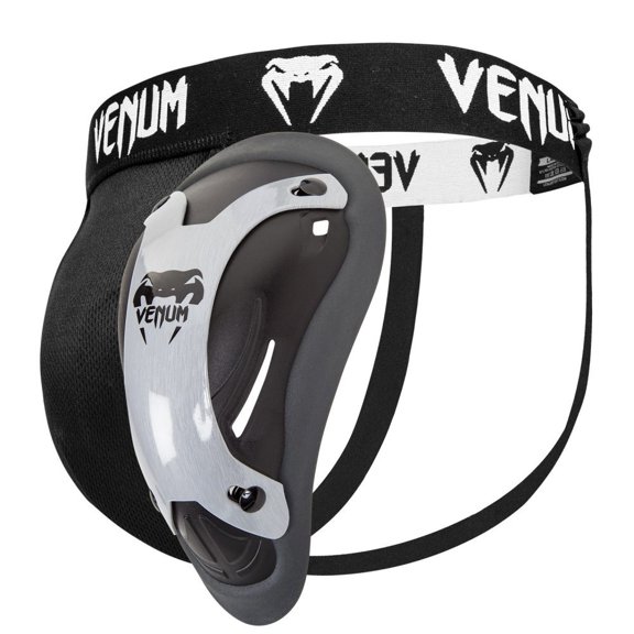 Groinguard Venum Competitor Silver Series Black XL